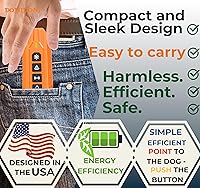 Vista 4 de Dispositivo Disuasorio de Ladridos de Perro- 3 Dispositivos Ultrasónicos Anti-Ladridos para Perros, Seguro para Perros y Humanos, Dispositivo