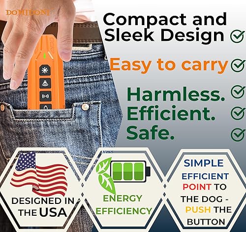 Miniatura 4 de Collar de ladrido para perros grandes, medianos y pequeños, collar de entrenamiento inteligente para ladridos, vibración de pitido y golpes seguros