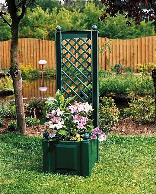 Amazon.es: jardinera con celosia: Jardín