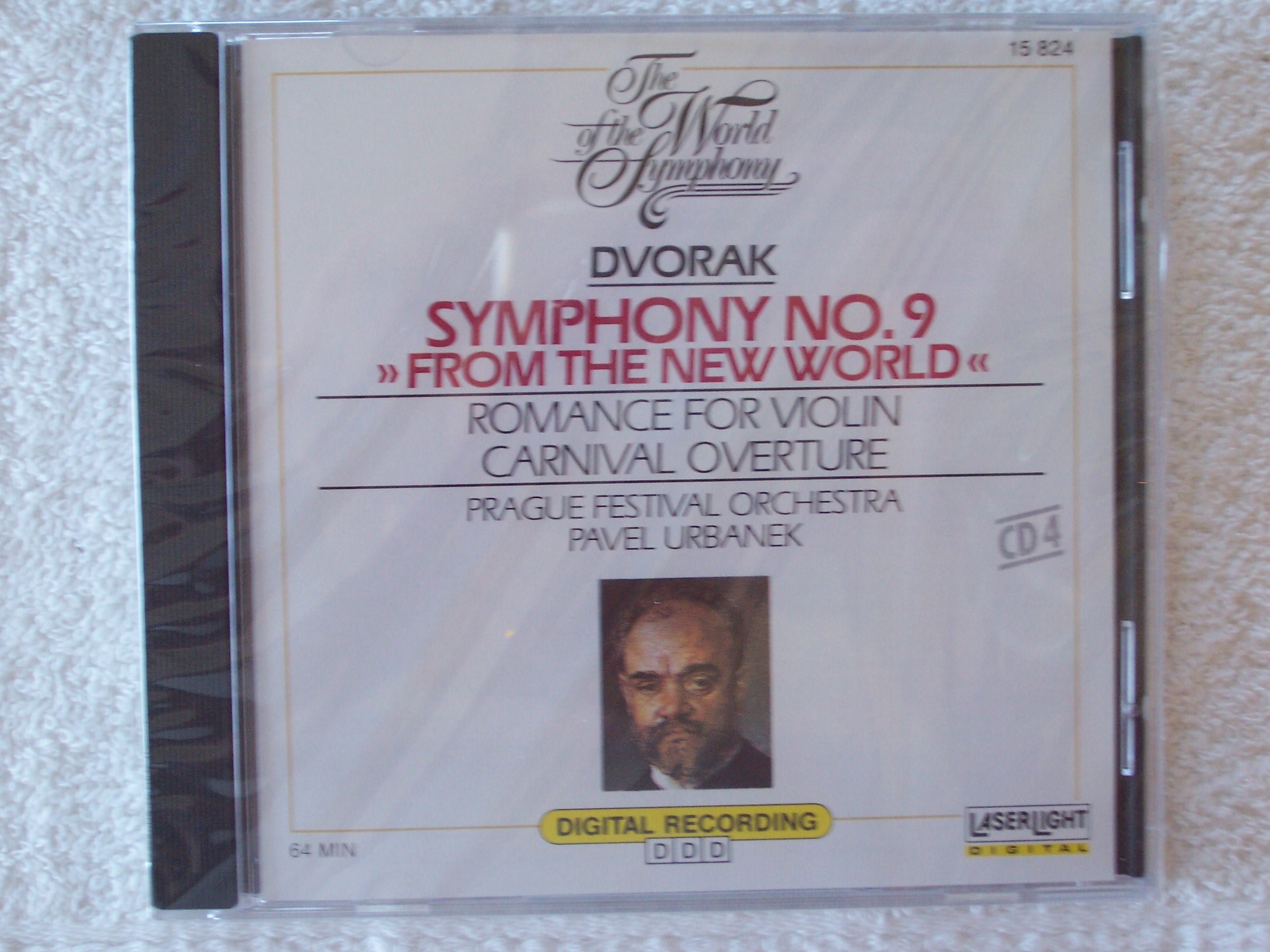 World of the Symphony 4: Symphony 9 / Carnival Ov [Audio CD] Dvorak; Urbanek and Pfo