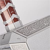 Vista 8 de 4D Build, Marvel Mjolnir Thor Hammer - Kit de modelo de rompecabezas 3D con soporte, 87 piezas, decoración de escritorio Thor, juguetes