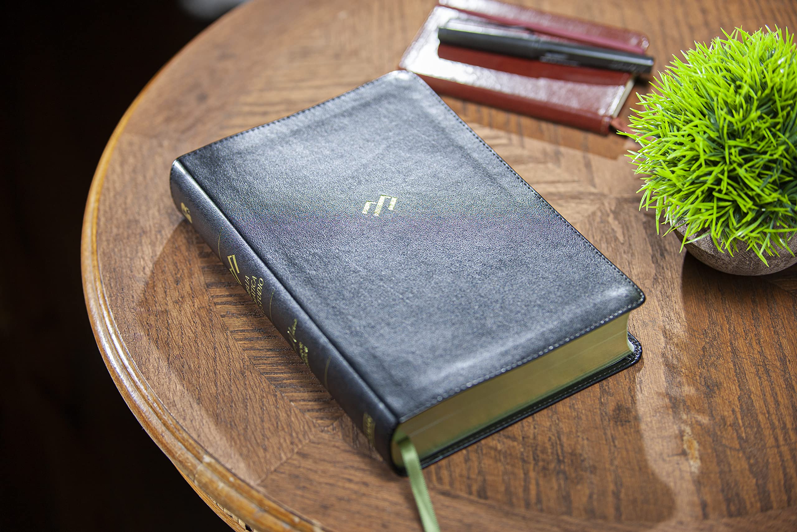 RVR 1960 Biblia temática de estudio, negro piel genuina: RVR 1960 Biblia temática de estudio, negro piel genuina/ Thematic Study Bible black genuine leather