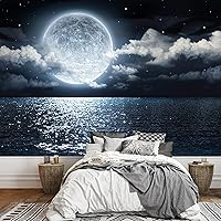 Vista 1 de Empapelado Signford para pared, extraíble, diseño de bosque, para dormitorio y sala de estar