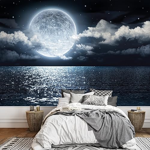 Empapelado Signford para pared, extraíble, diseño de bosque, para dormitorio y sala de estar