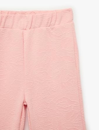 Beli Lastikli Basic İspanyol Paça Pantolon