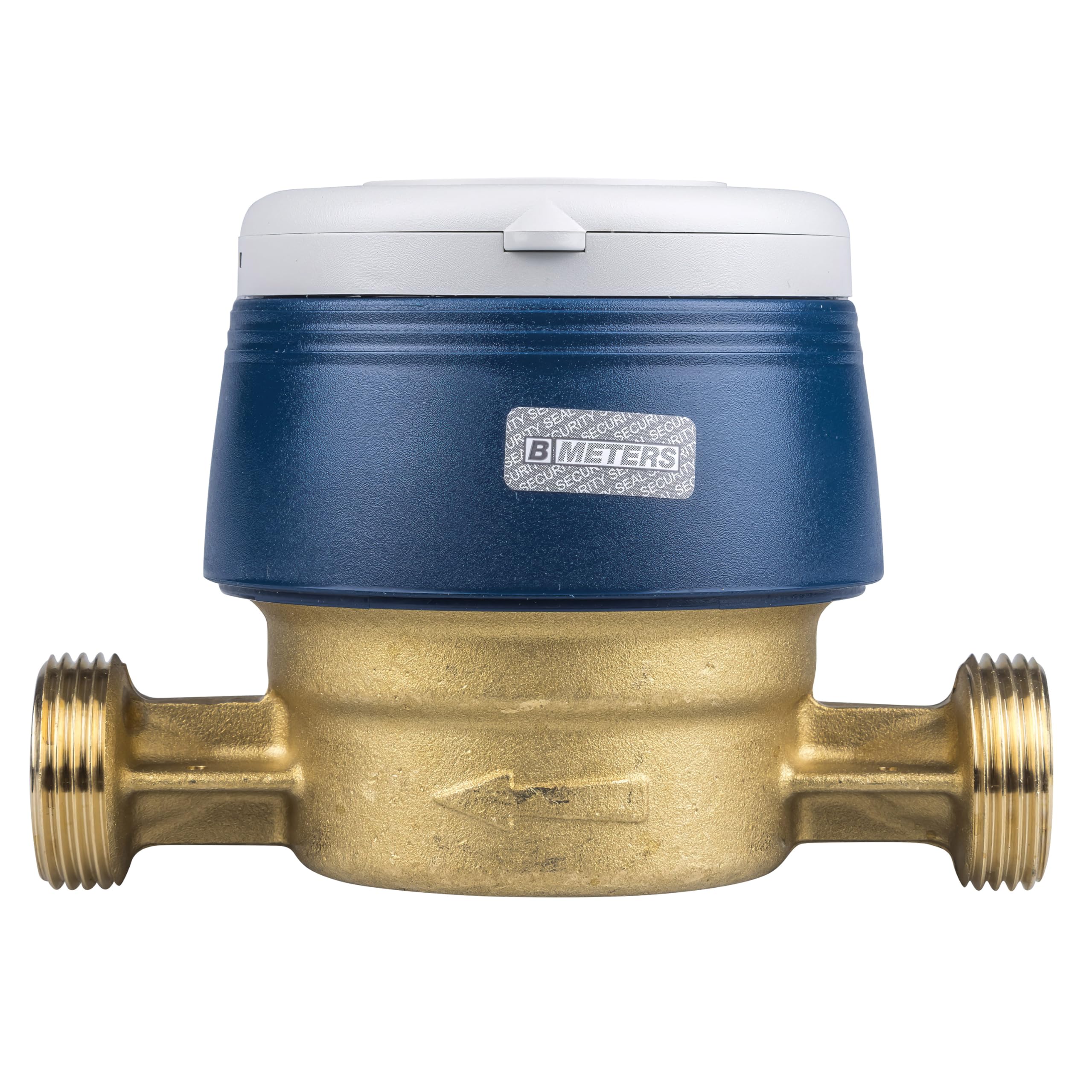Wasserzähler für Garten, 3/4 Zoll AG/BL, 110 mm, mit UV-Schutzhaube