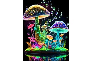 Dreamily 5D Mushroom Diamond Painting Kits