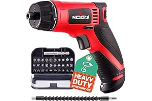 NoCry Commercial-Grade Electric Screwdriver: Your Cordless Companion for Every Task