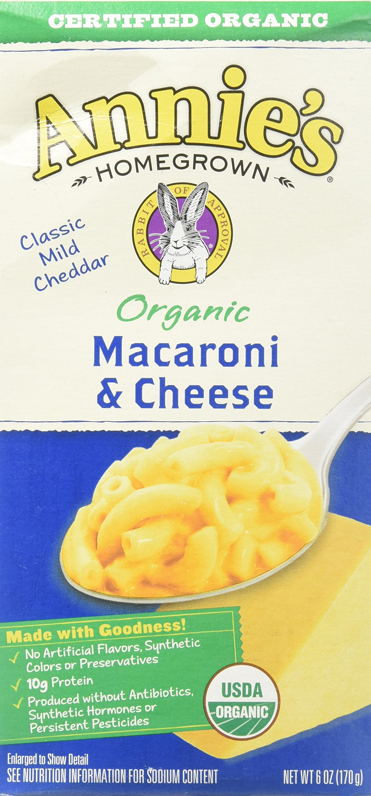 Annie's Homegrown Organic Macaroni & Cheese - Classic - 6 oz