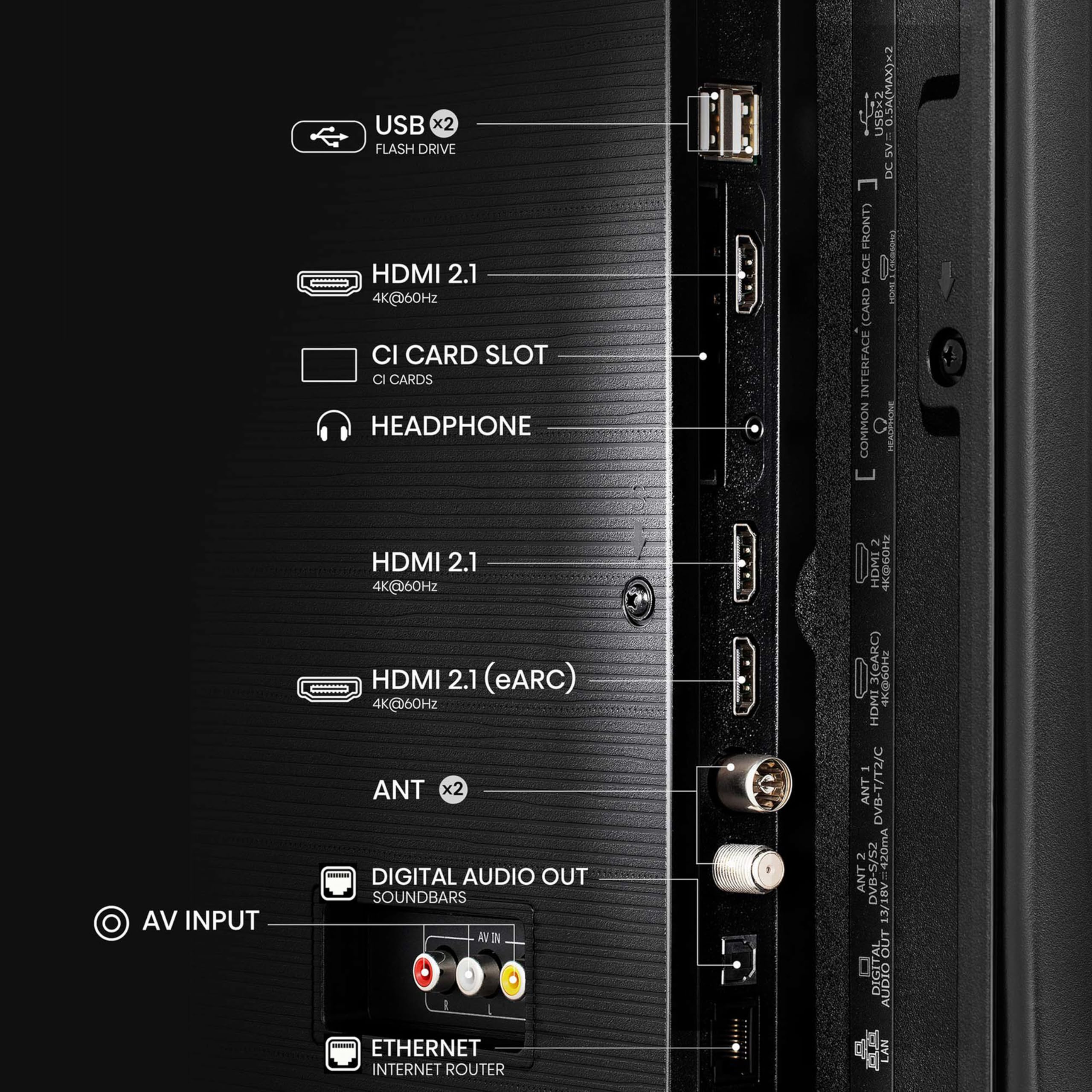 Hisense 43A6N - UHD 4K,VIDAA Smart TV, 43 Pulgadas, Dolby Vision, Modo Juego Plus, DTS Virtual X, Control por Voz televisor, Doble Control de Volumen, Auto ordenación Canales TDT (Nuevo 2024)