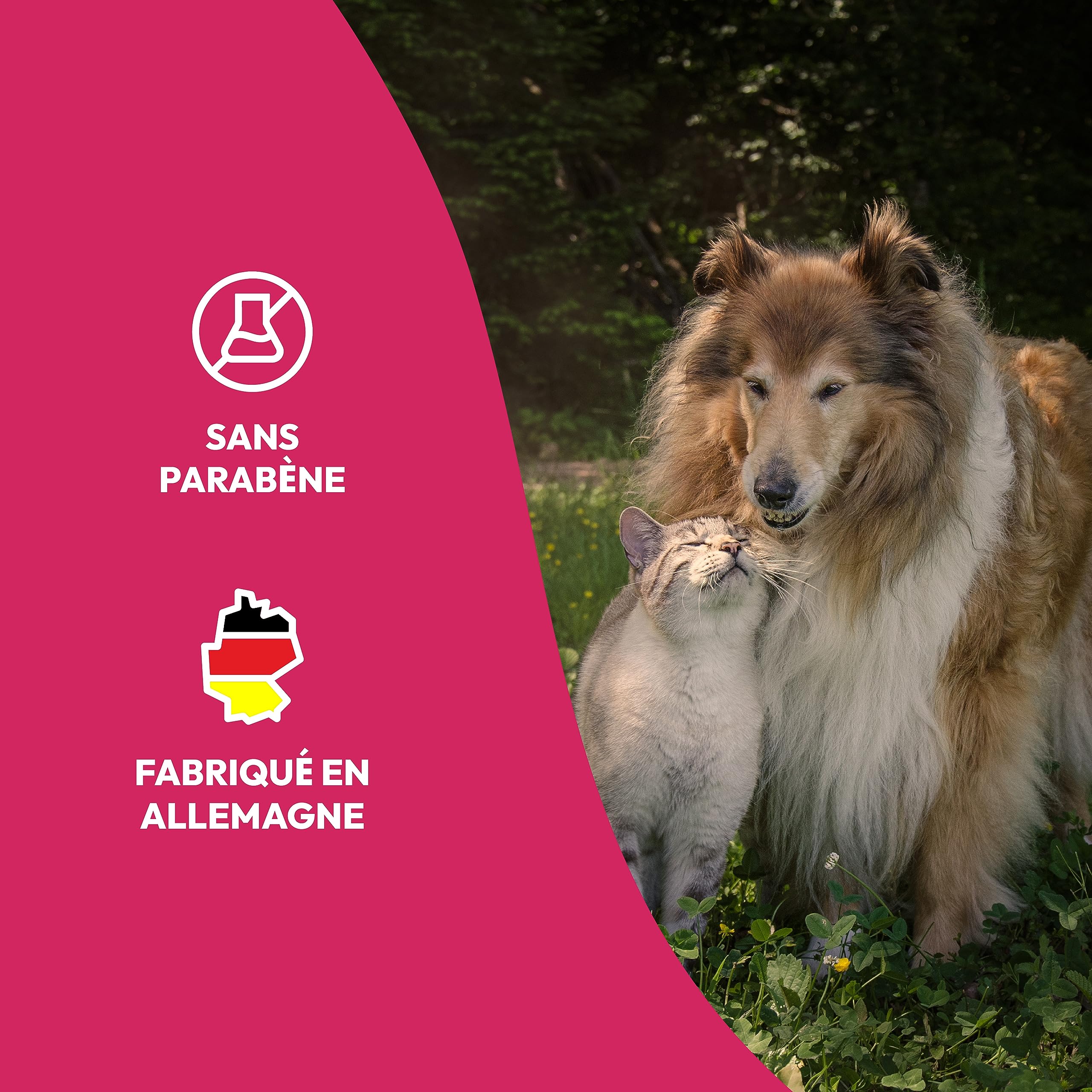 Petsly® Spray Anti Puces Chat & Chien -500ml- Non Tachant - Traitement Anti Puces, Tiques, Acariens pour la Maison, Meubles & Textiles - Spray Anti Puce Maison à l'huile de Citronnelle & Géraniol