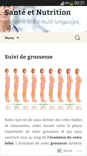 Grossesse et Santé-Nutrition