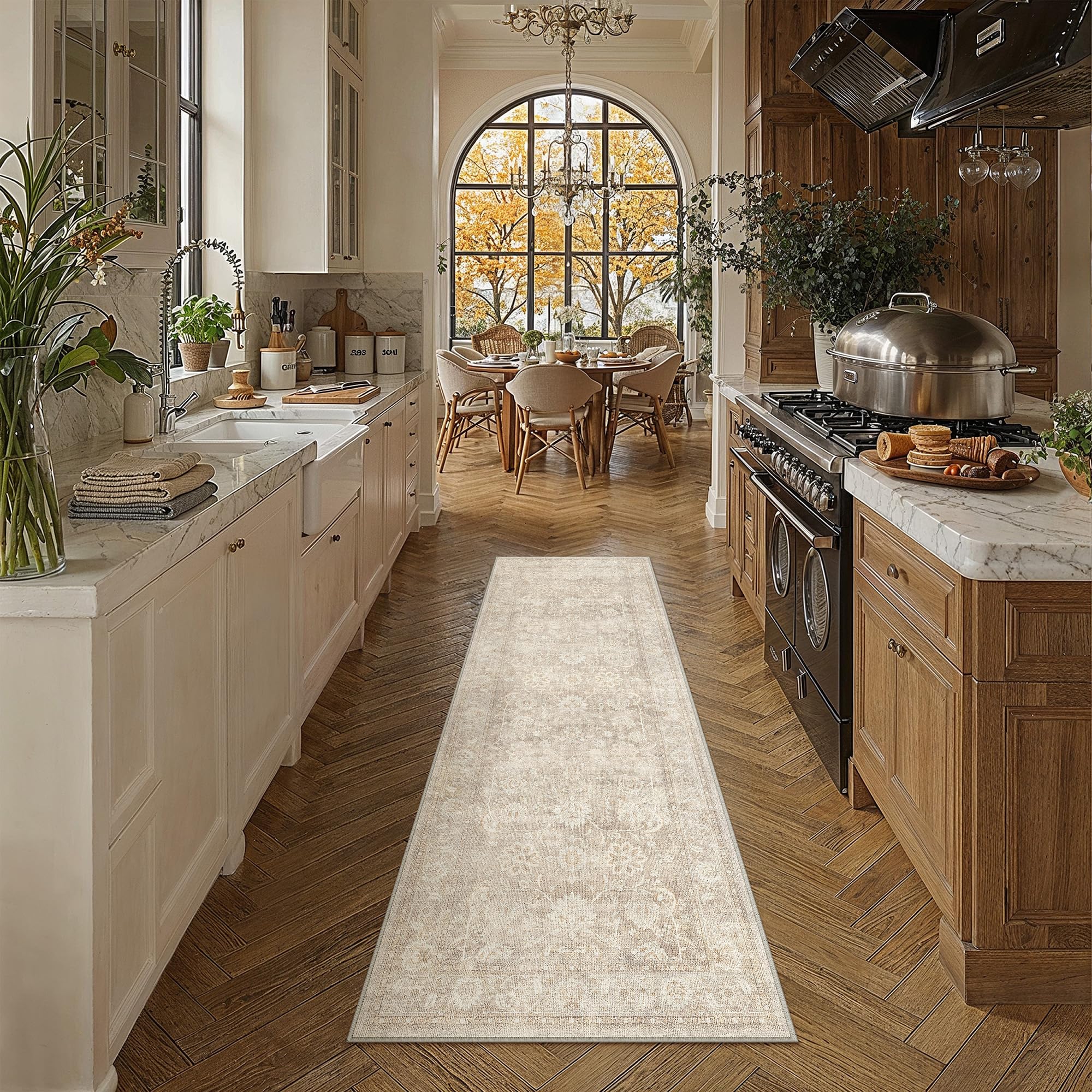 PureCozy Tapis Couloir Beige