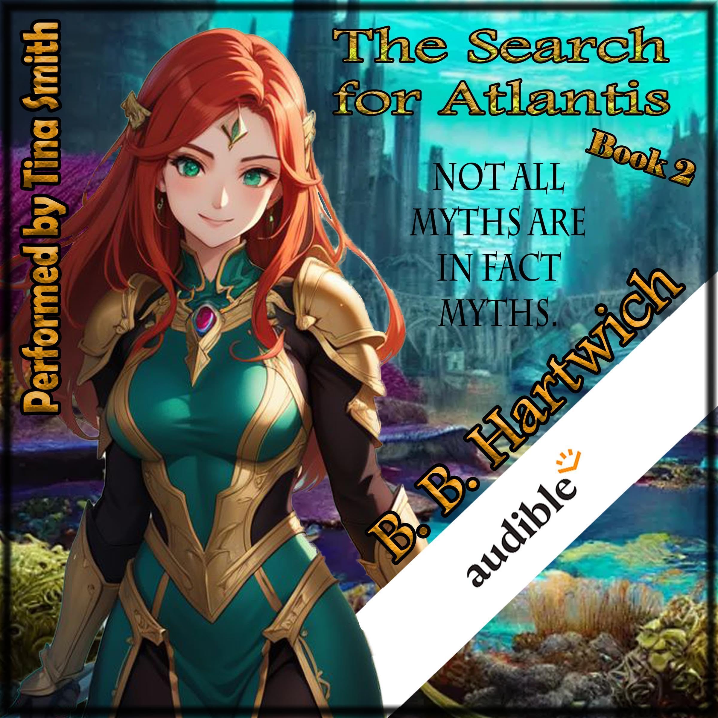 Cover art for The Search for Atlantis, Book 2