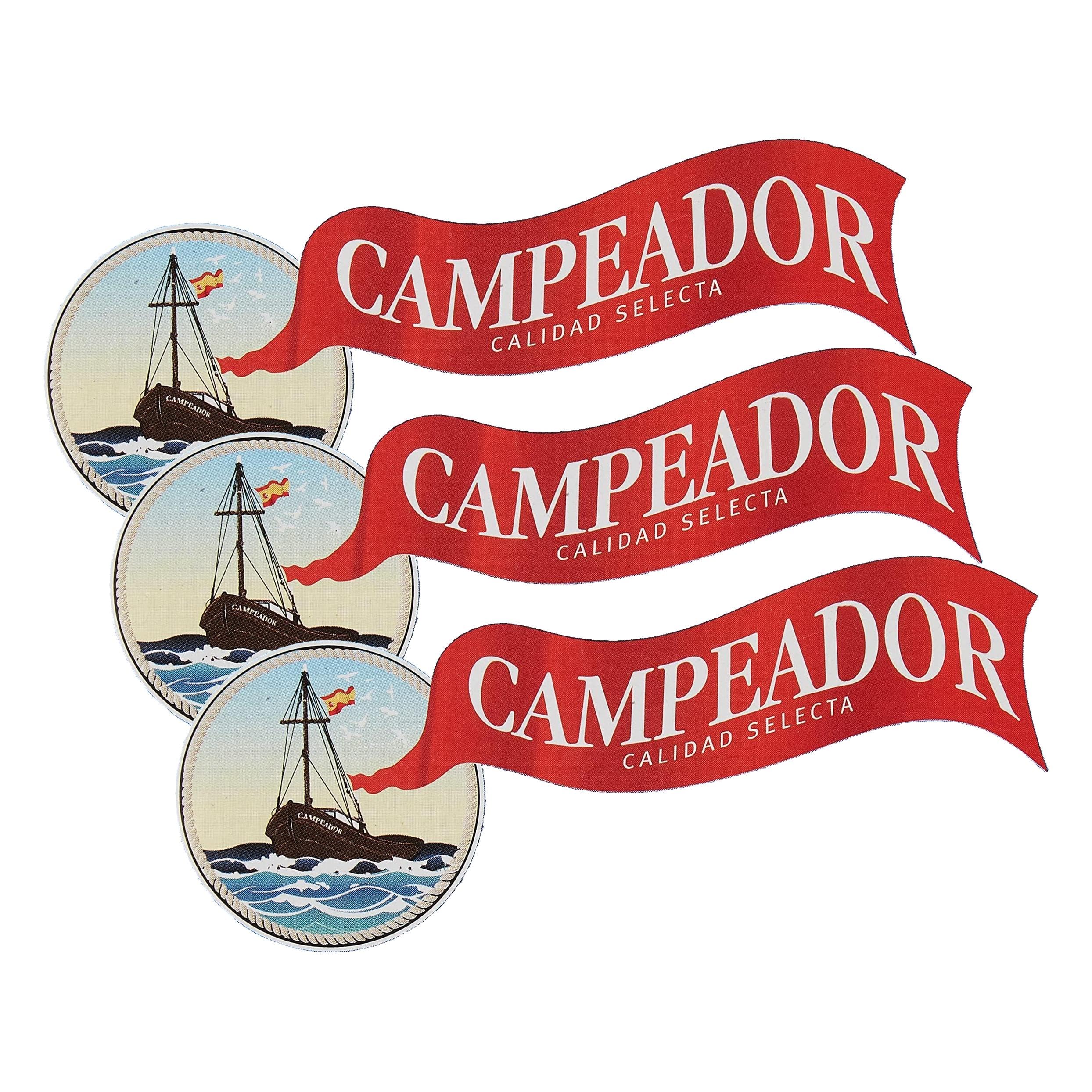 Campeador Filetti Di Sgombro Al Naturale - 30 g (Confezione da 3)
