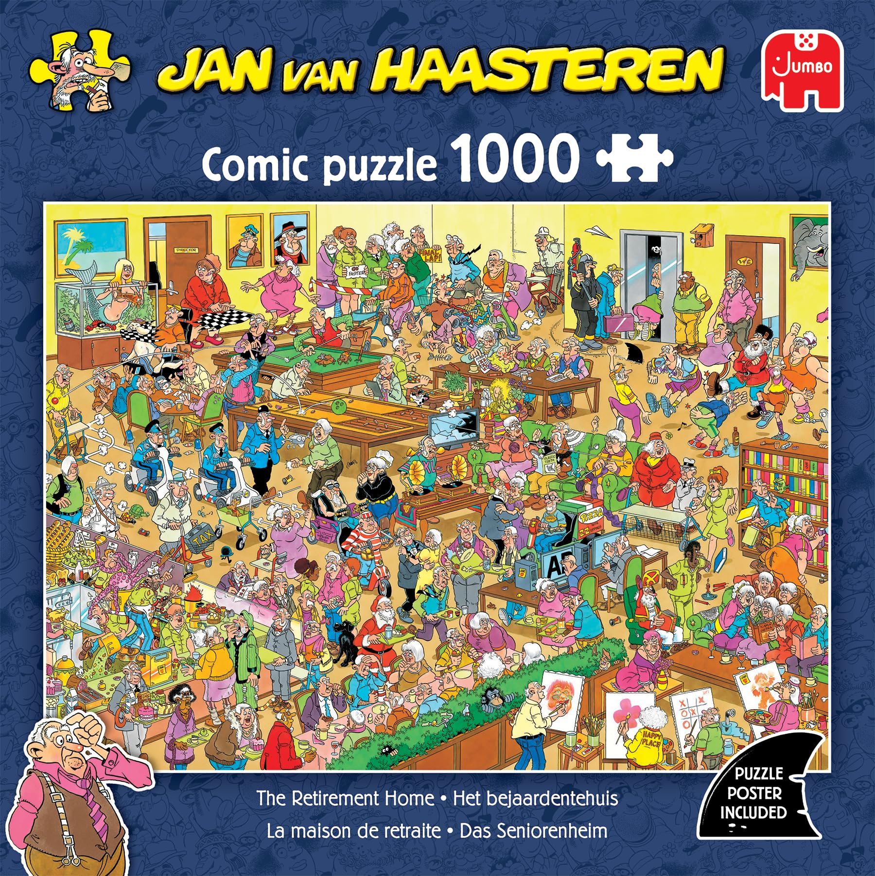 Amazon.com: Jan Van Haasteren JVH The Retirement Home Adult Jigsaw