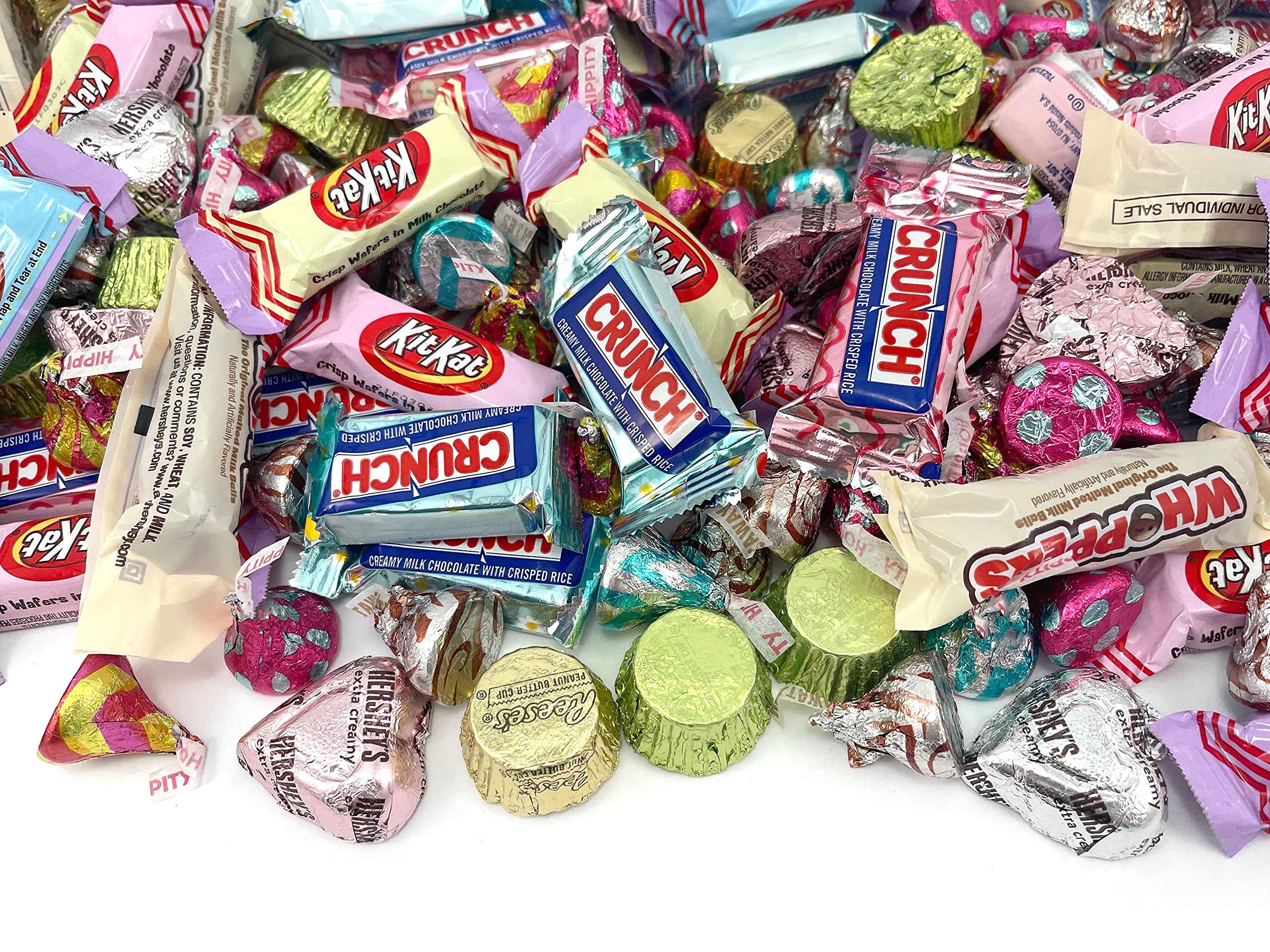 Chocolate Candy Assortment HERSHEY'S KISSES, KITKAT, REESE'S Peanut