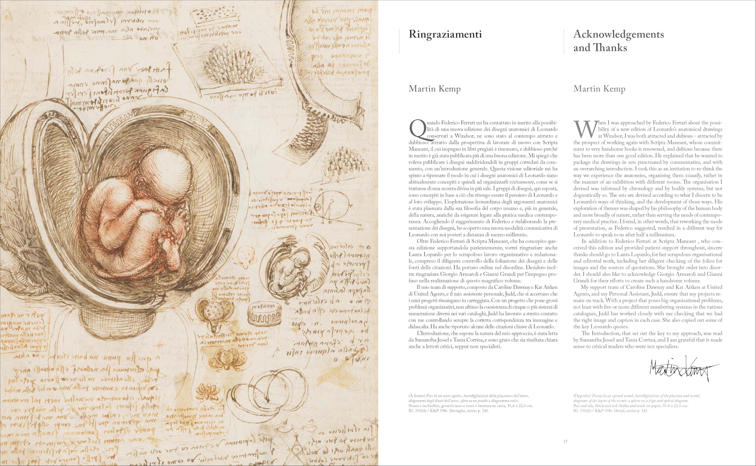Leonardo da Vinci. Atlas anatomicus. The Royal Collection Windsor. Ediz. italiana e inglese