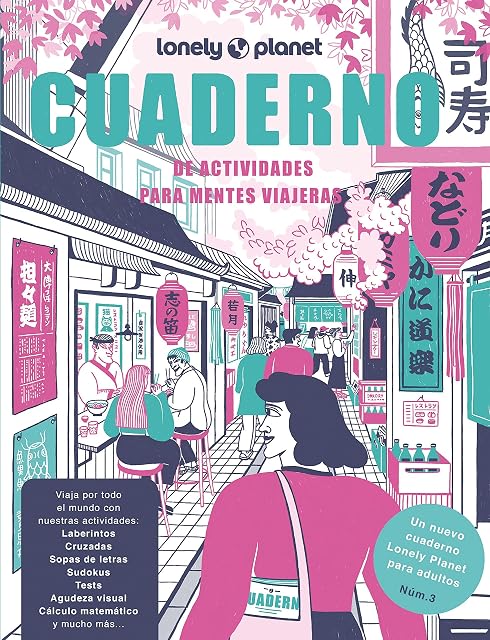 Portada de Cuaderno de actividades para mentes viajeras vol. 3