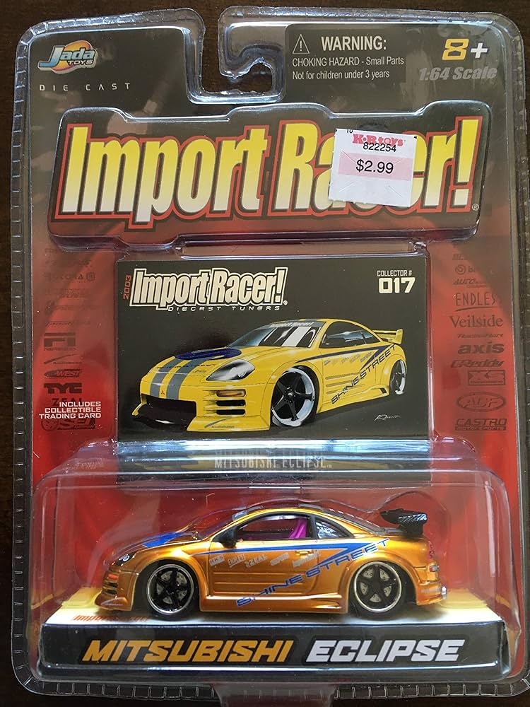 Jada Toys インポートレーサー 2003 三菱 エクリプス 1/18 Jada Toys インポートレーサー 2003 三菱 エクリプス 1/18 Jada