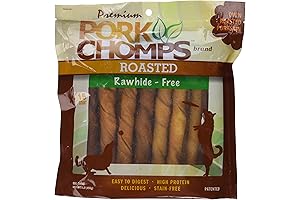 Pork Chomps Dogs' Busy Busy Rolls - 15 Count