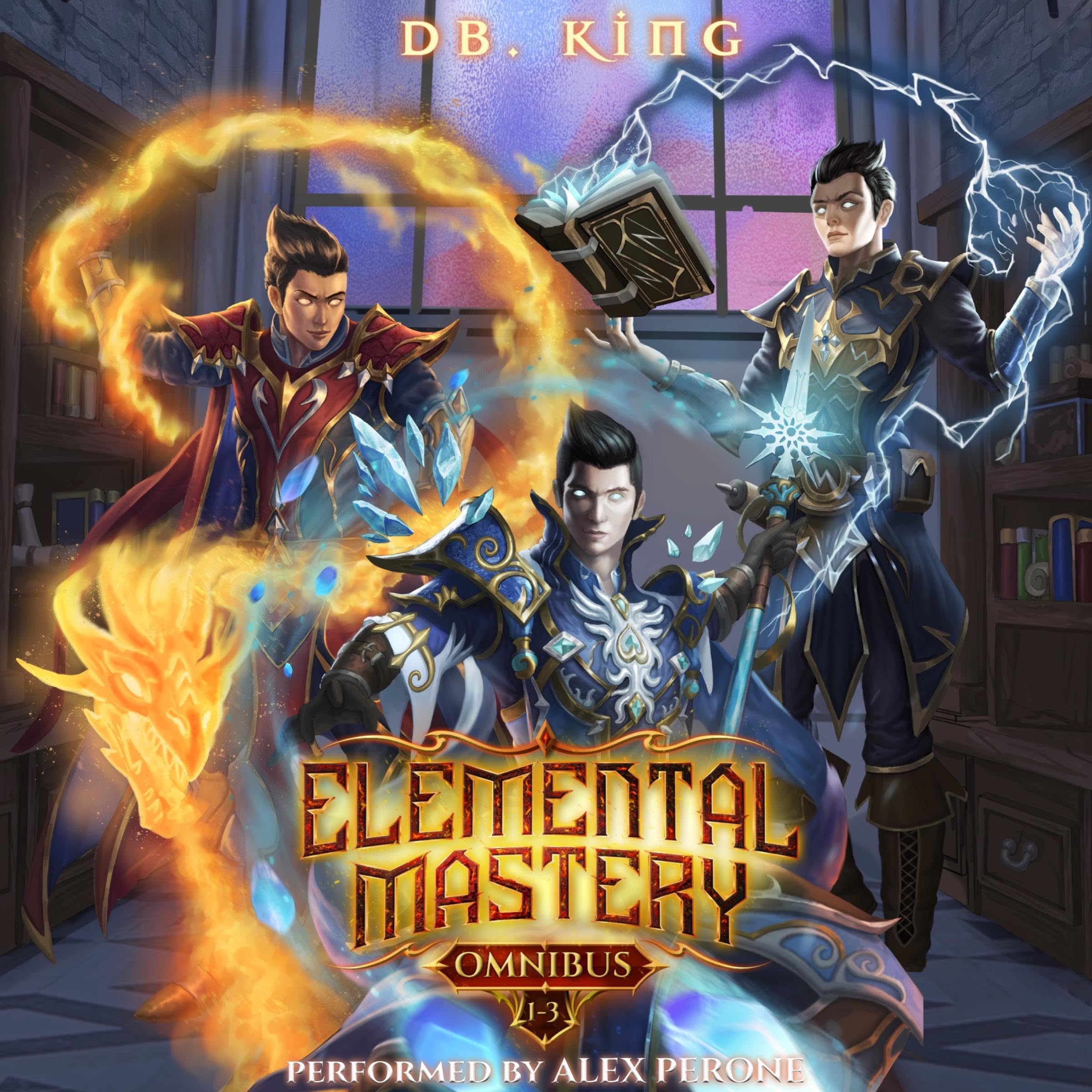 Cover art for Elemental Mastery Omnibus, Books 1-3