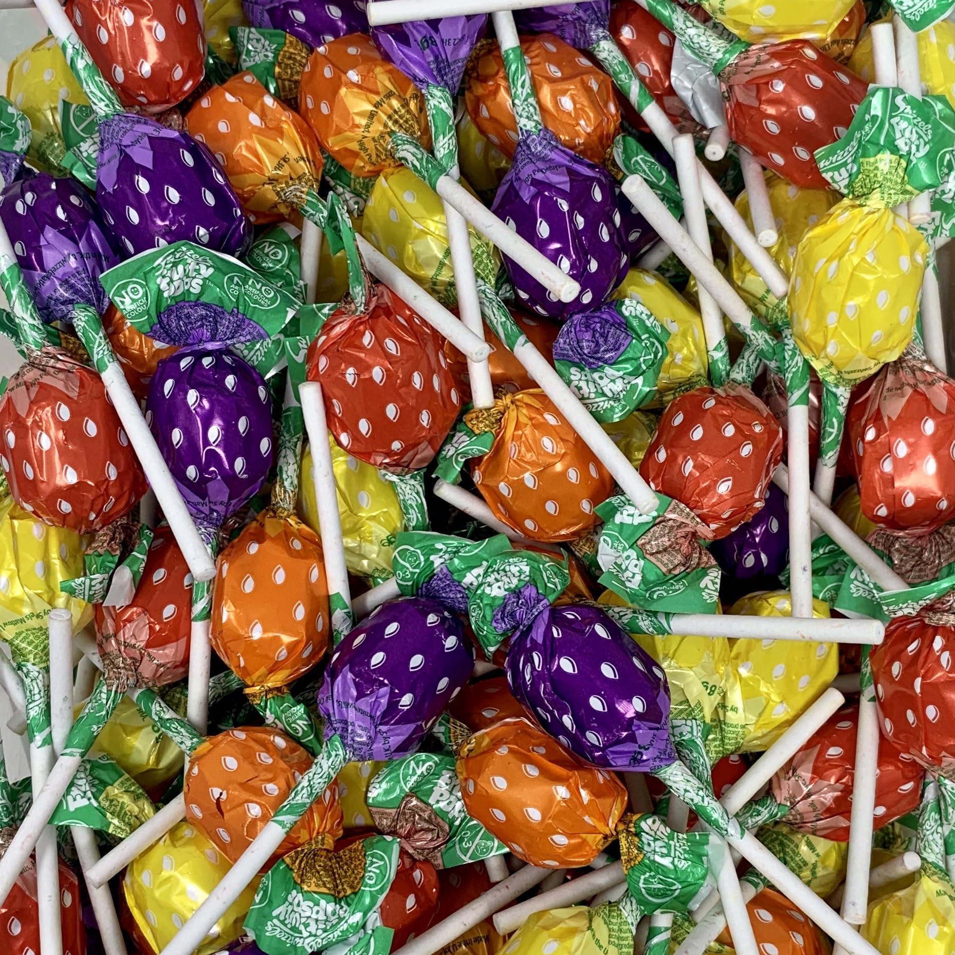 Fruity Pops x 50 by The Gourmet Sweet Company