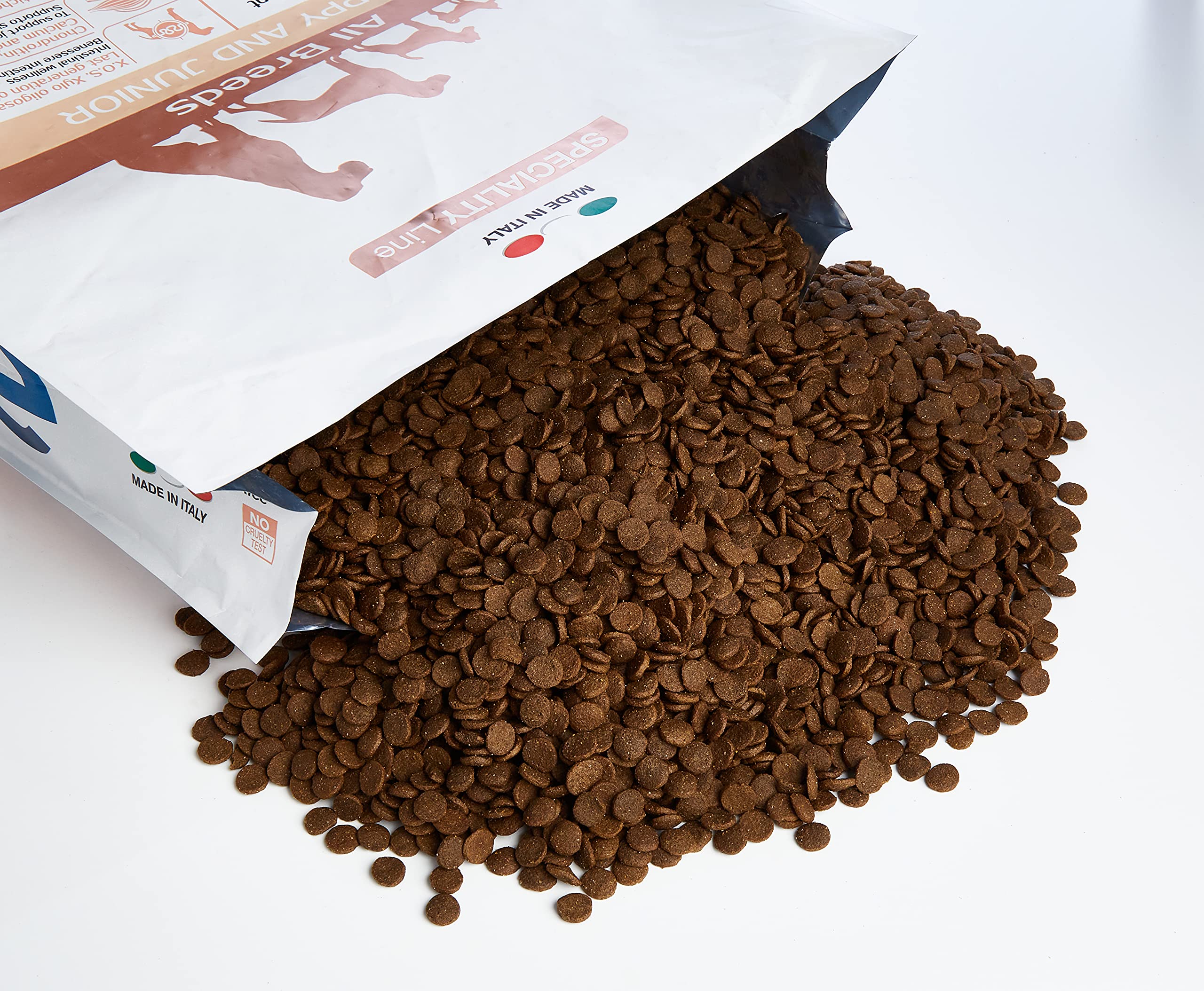 Monge Natural Superpremium PUPPY AND JUNIOR SALMON AND RICE, Hundefutter für alle Rassen (Welpenfutter, Trockenfutter für Hunde mit Lachs & Reis, sehr Ballaststoff- & Vitaminreich, 12 kg)