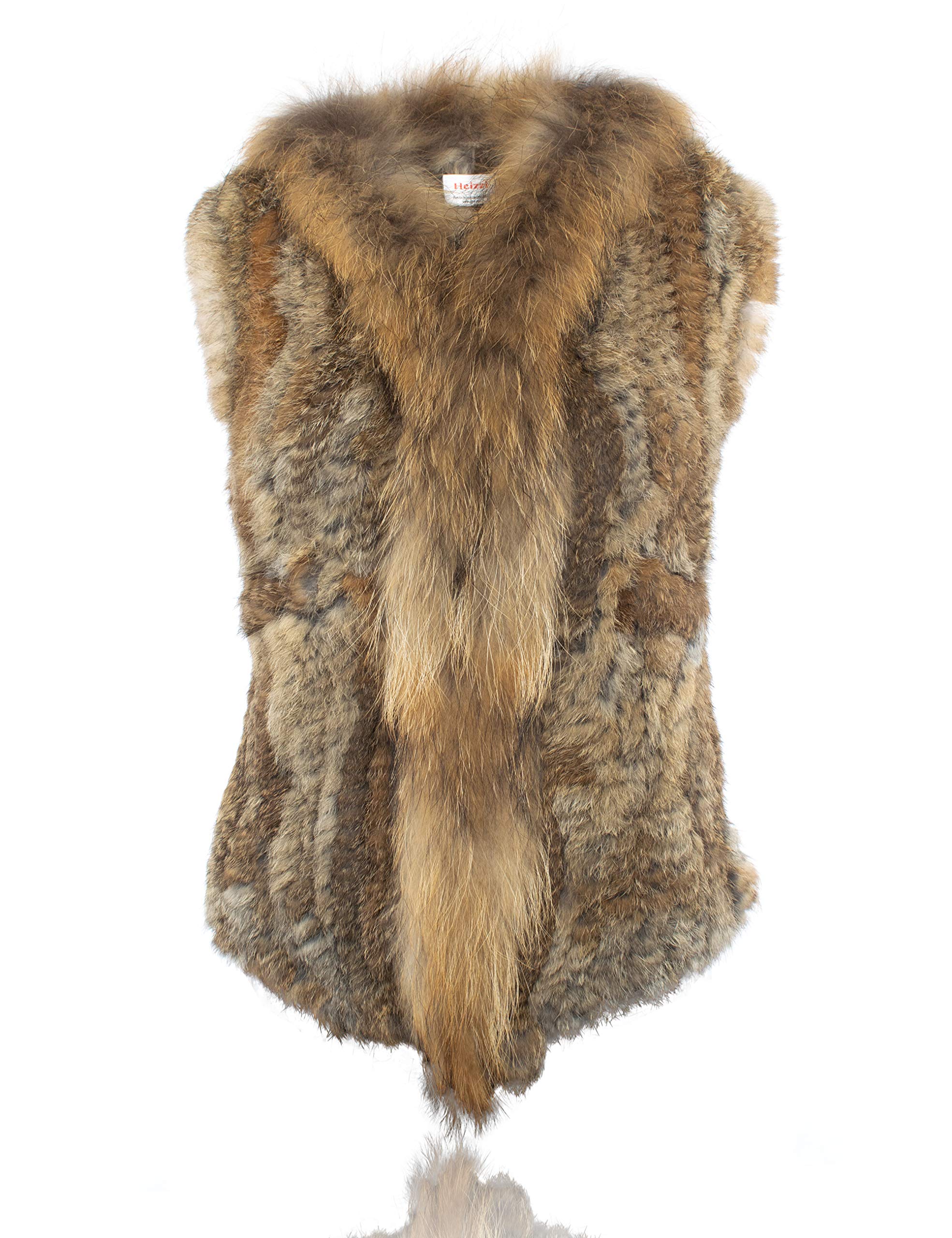 Damen Weste Weste Aus Kaninchenfell Weste Pelz Kaninchen Fell