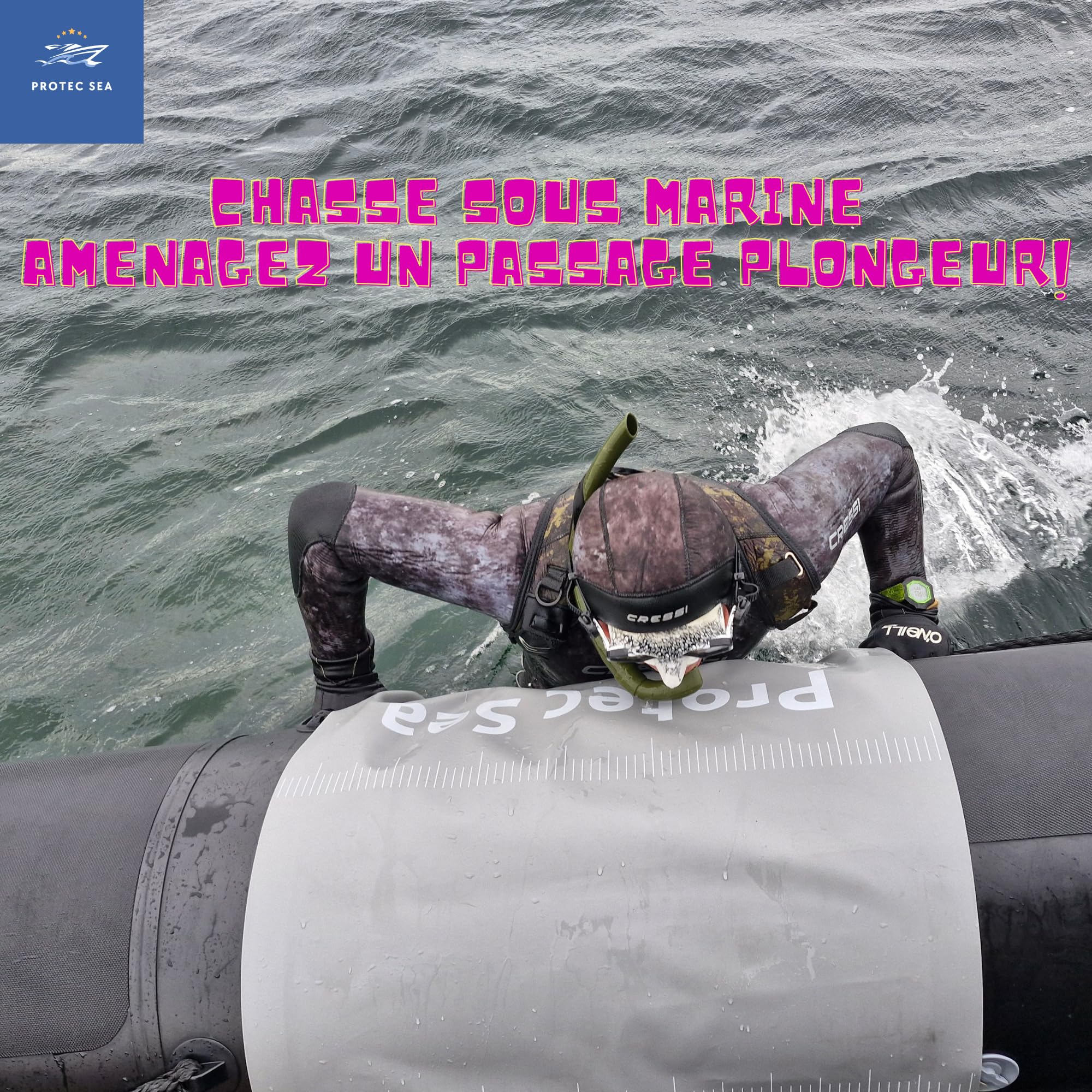 Tapis de Peche- Protection Defense des Flotteurs et Franc Bord Bateau - 75 * 100 cm Gris (PVC,Polyester)