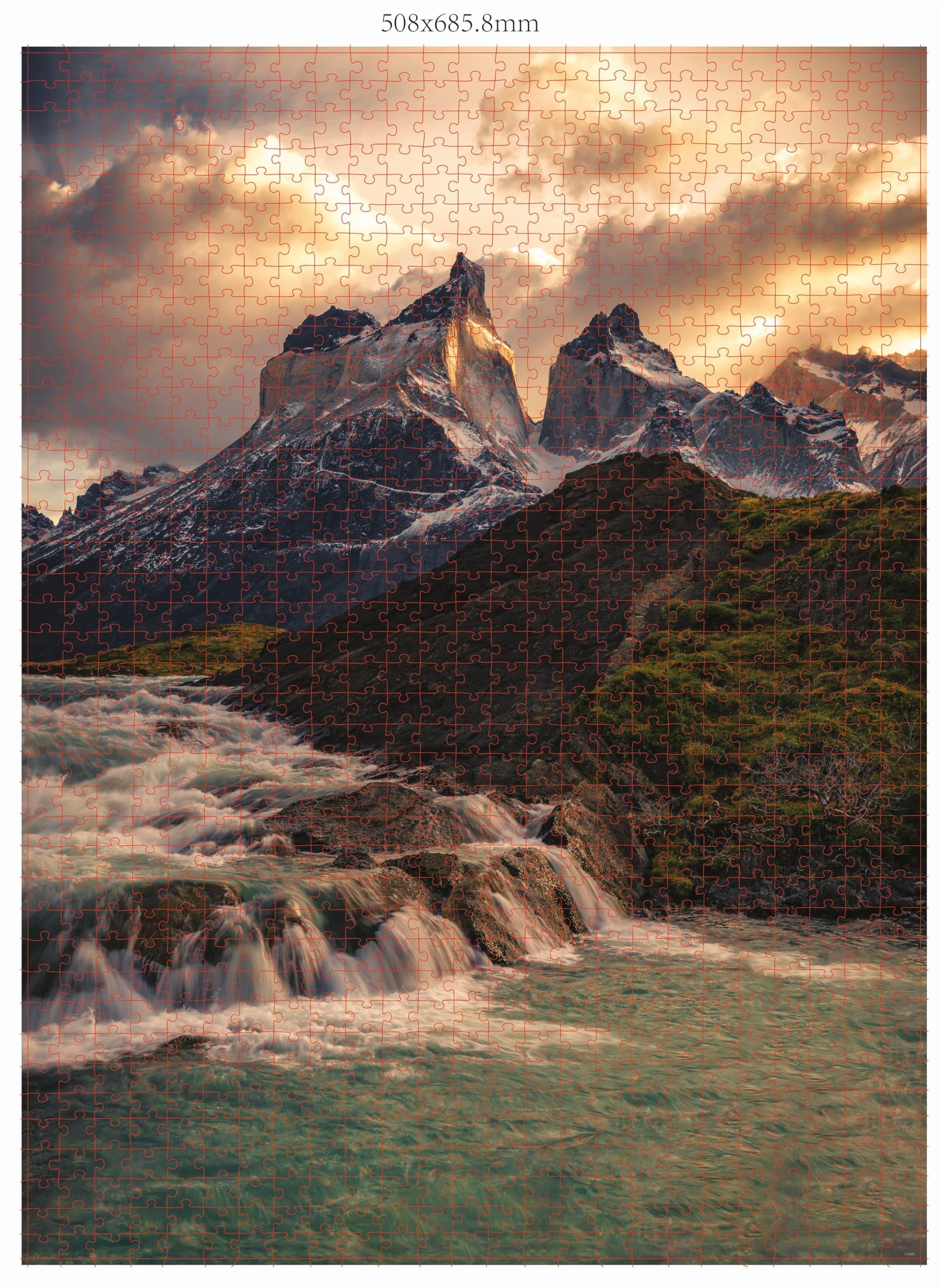 Ambassador Dolomiti Puzzle 1000 Pezzi - Photographer's Collection, Foto Di Tobias Hägg, Paesaggio Montano