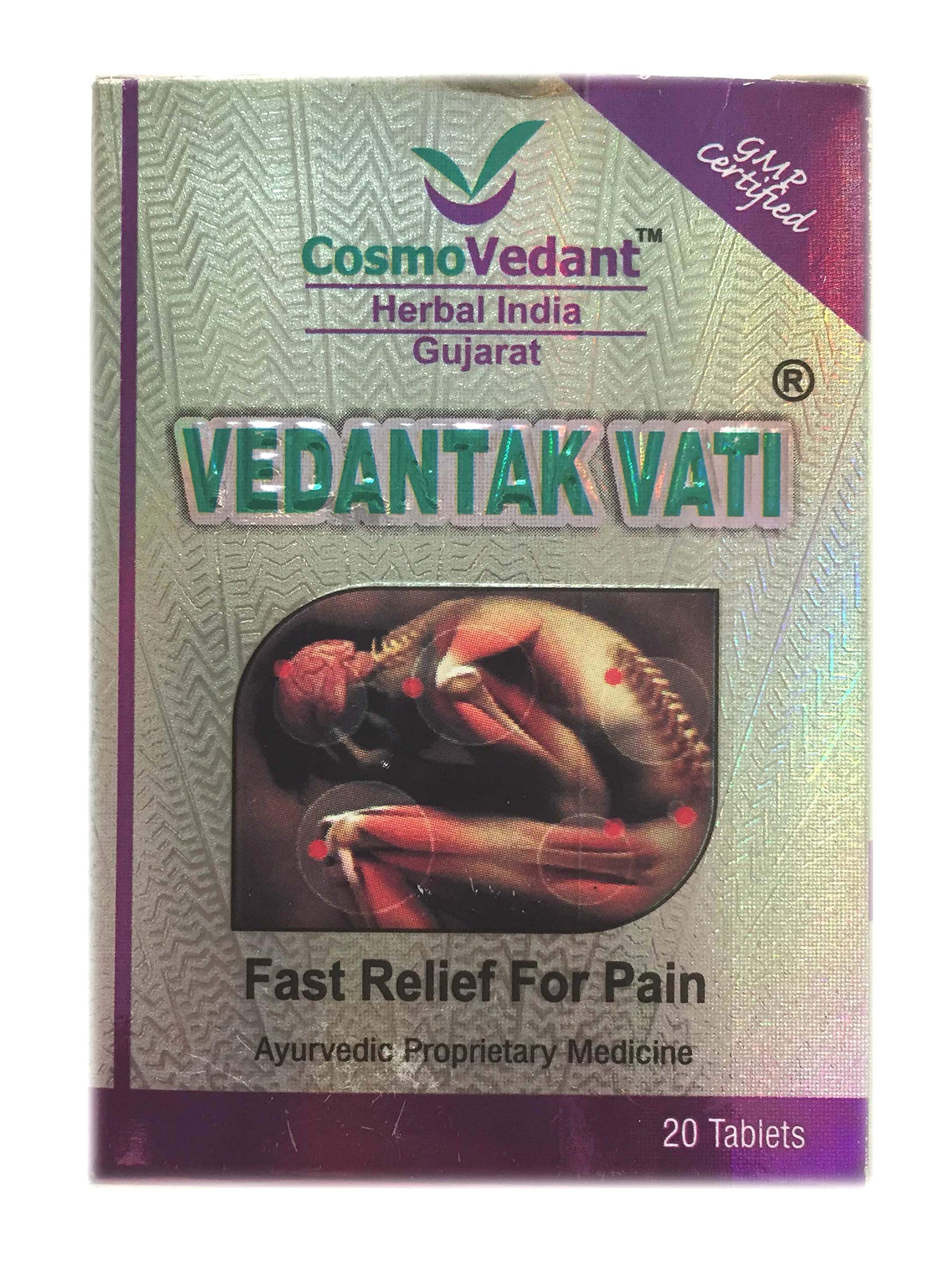 Cosmo Vedant Herbal India Vedantak Vati - Pack 20 Tablets (B07YDRYMS4) Amazon Price History, Amazon Price Tracker