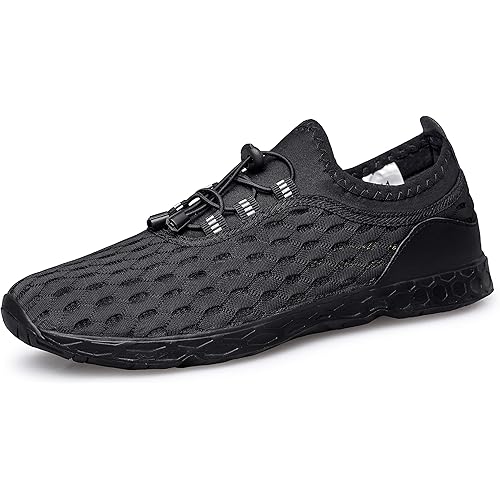 DOUSSPRT Men's Water Shoes Quick Drying Sports Aqua Shoes