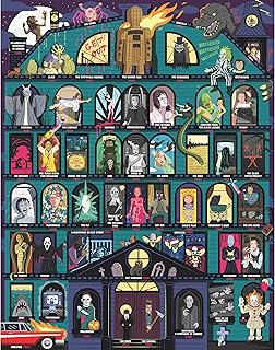 Comprar 50 Must-Watch Scary Movies Bucket List 1000-piece Puzzle