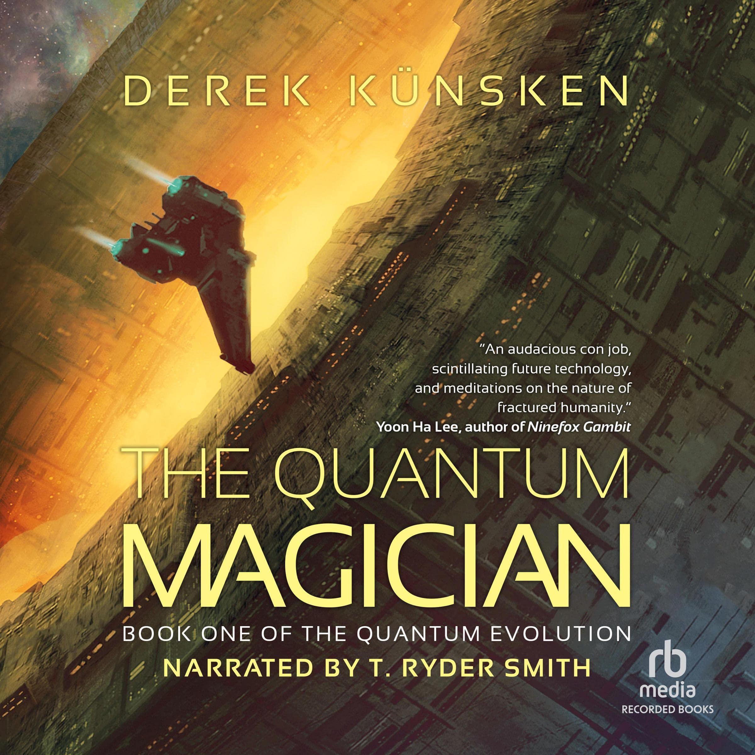 Cover art for The Quantum Magician