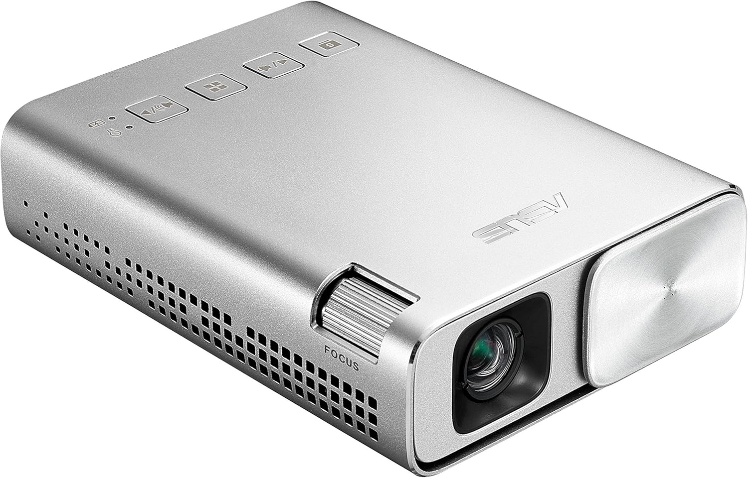 Up To 40% OFF ASUS ZenBeam E1 Pocket LED Projector, 150 Lumens, 6000mAh Battery, 5-hour Projection, Power Bank, Auto Keystone Correction, HDMI/MHL (Renewed)