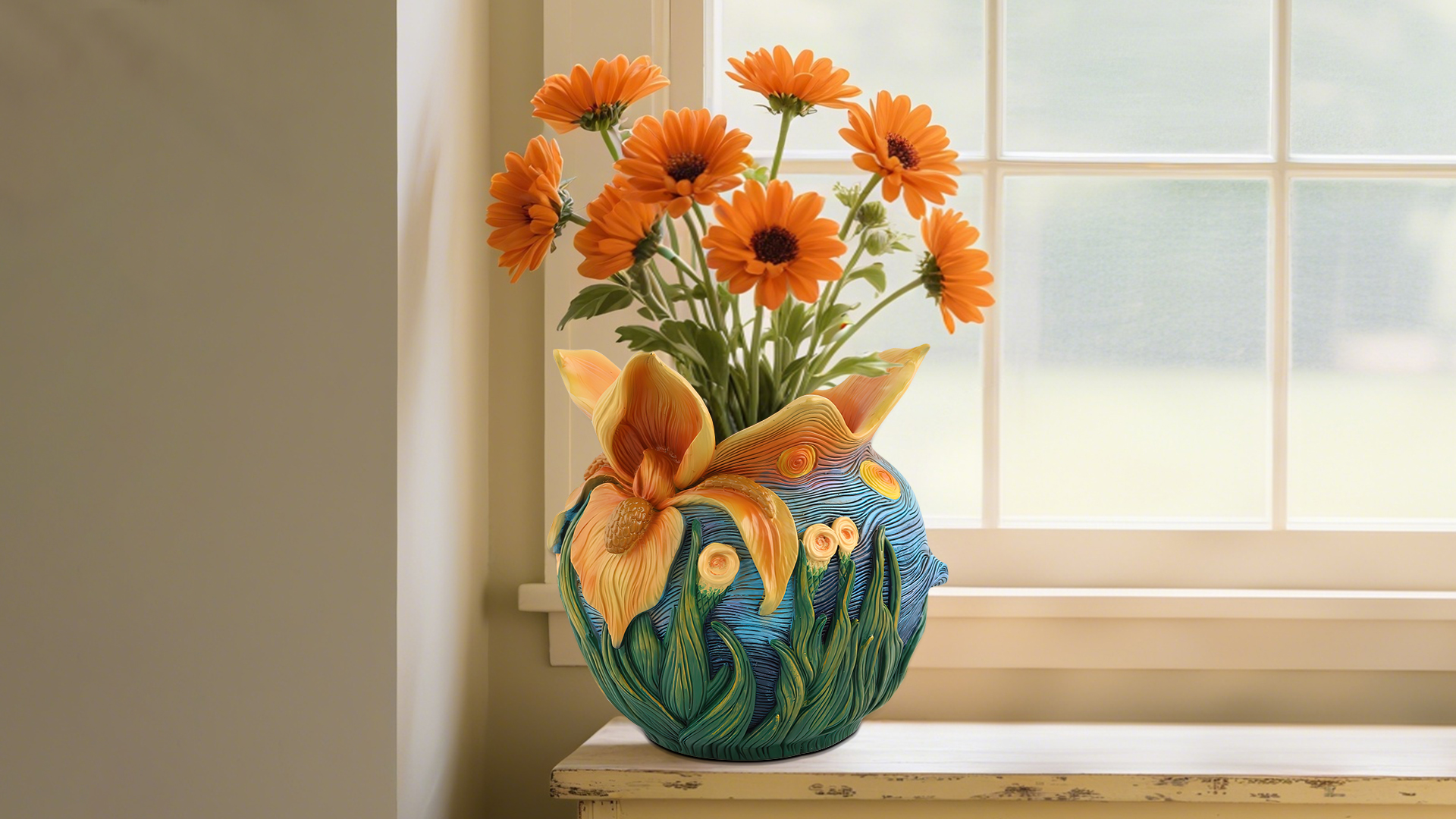 Amazon.com : U WONDERFUL Flower Starry Sky Plant Pots - Flower