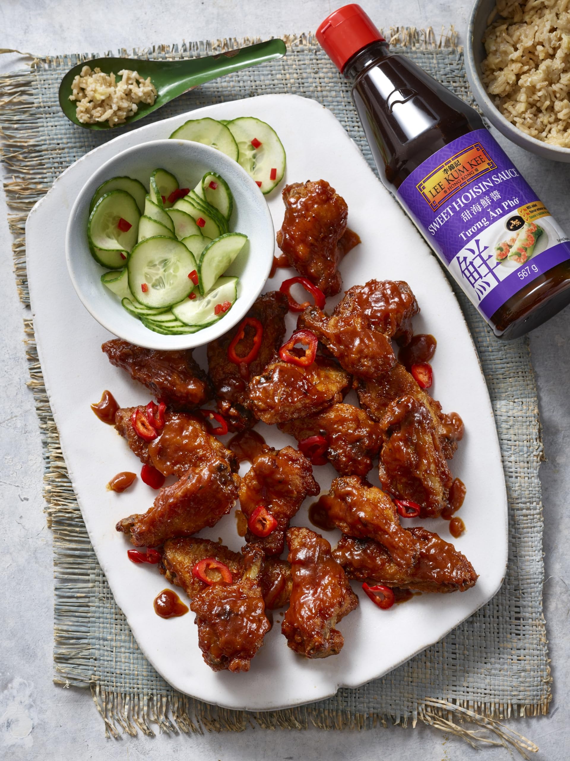 Lee Kum Kee Salsa Sweet Hoisin, 567 g (paquete de 8)