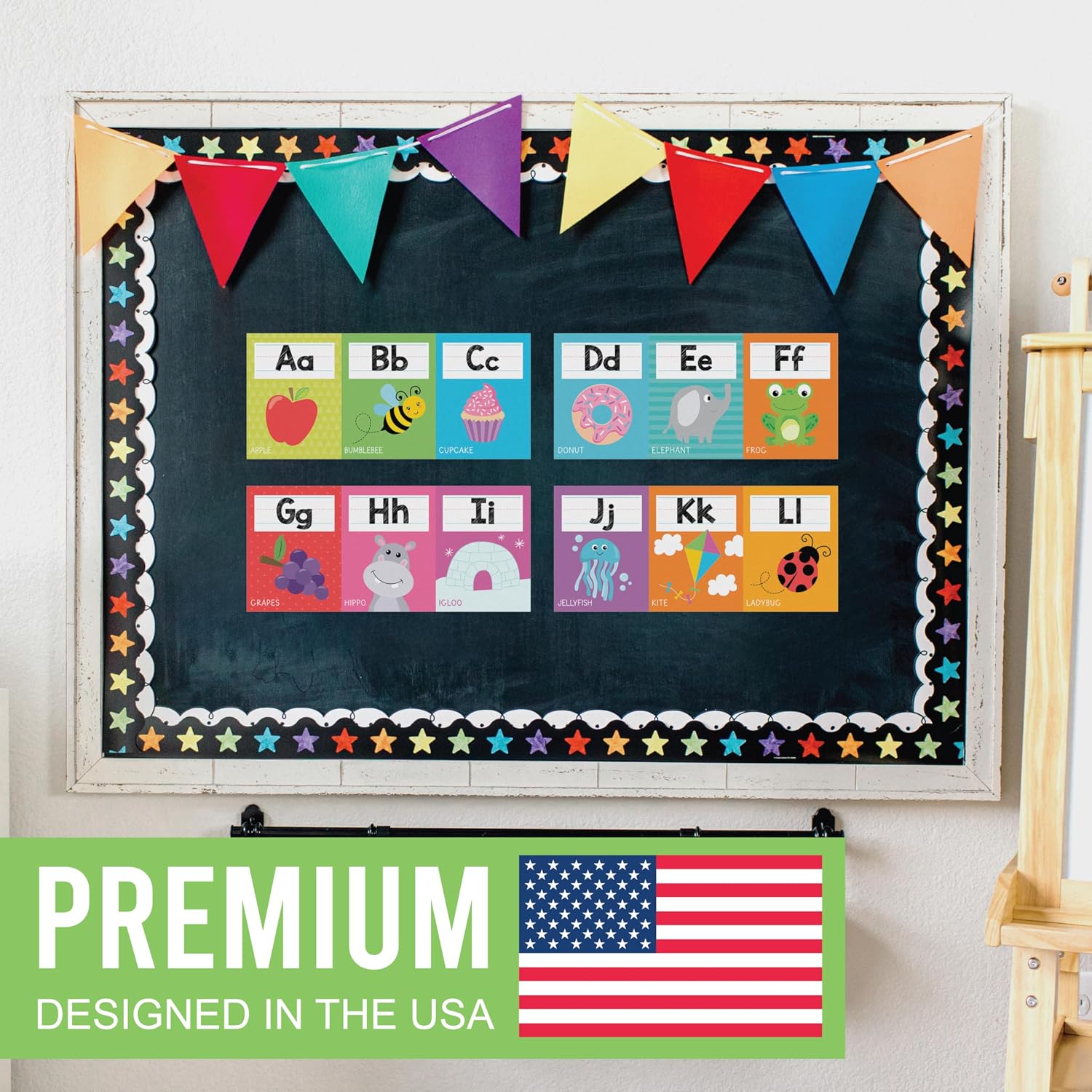 Hadley Designs Alphabet for Classroom Wall Decor -Alphabet Poster & Letters image 5