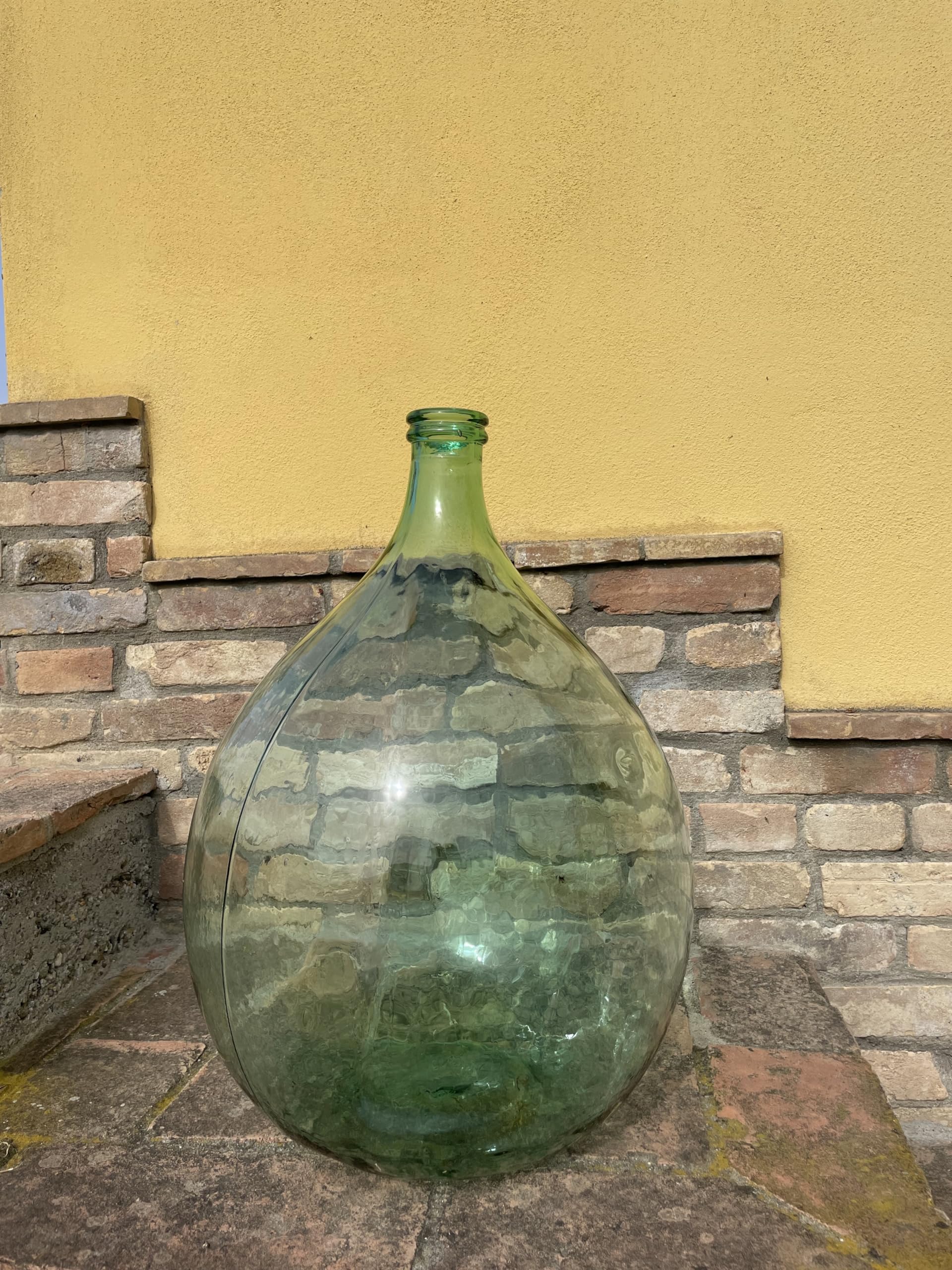 Generico Damigiana in Vetro Made in Italy 54 Litri Verde
