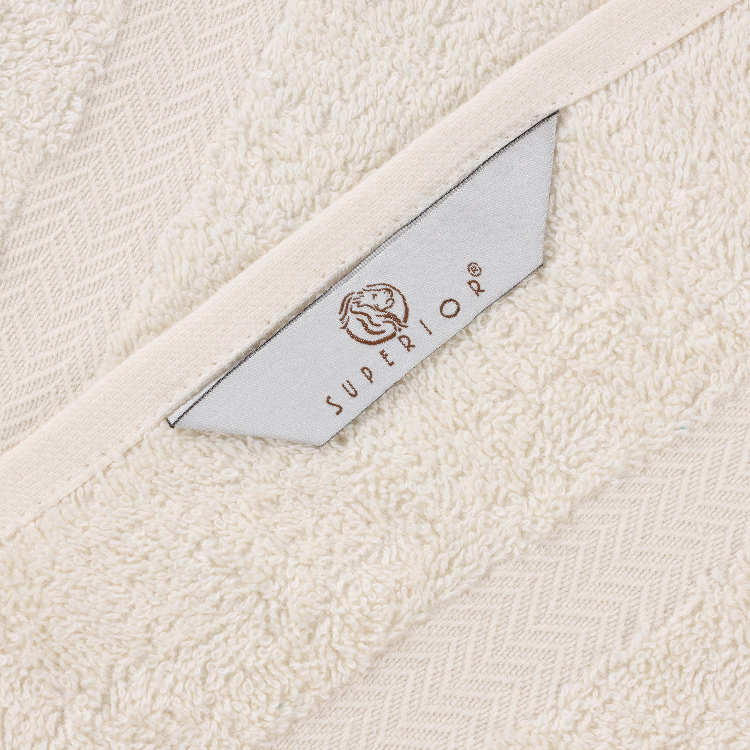 Superior Franklin, Set di 6 asciugamani in cotone, peso medio per bagno, doccia, spa, asciugatura rapida, essenziali per la casa, include 2 asciugamani per il viso/salviette, 2 asciugamani per le