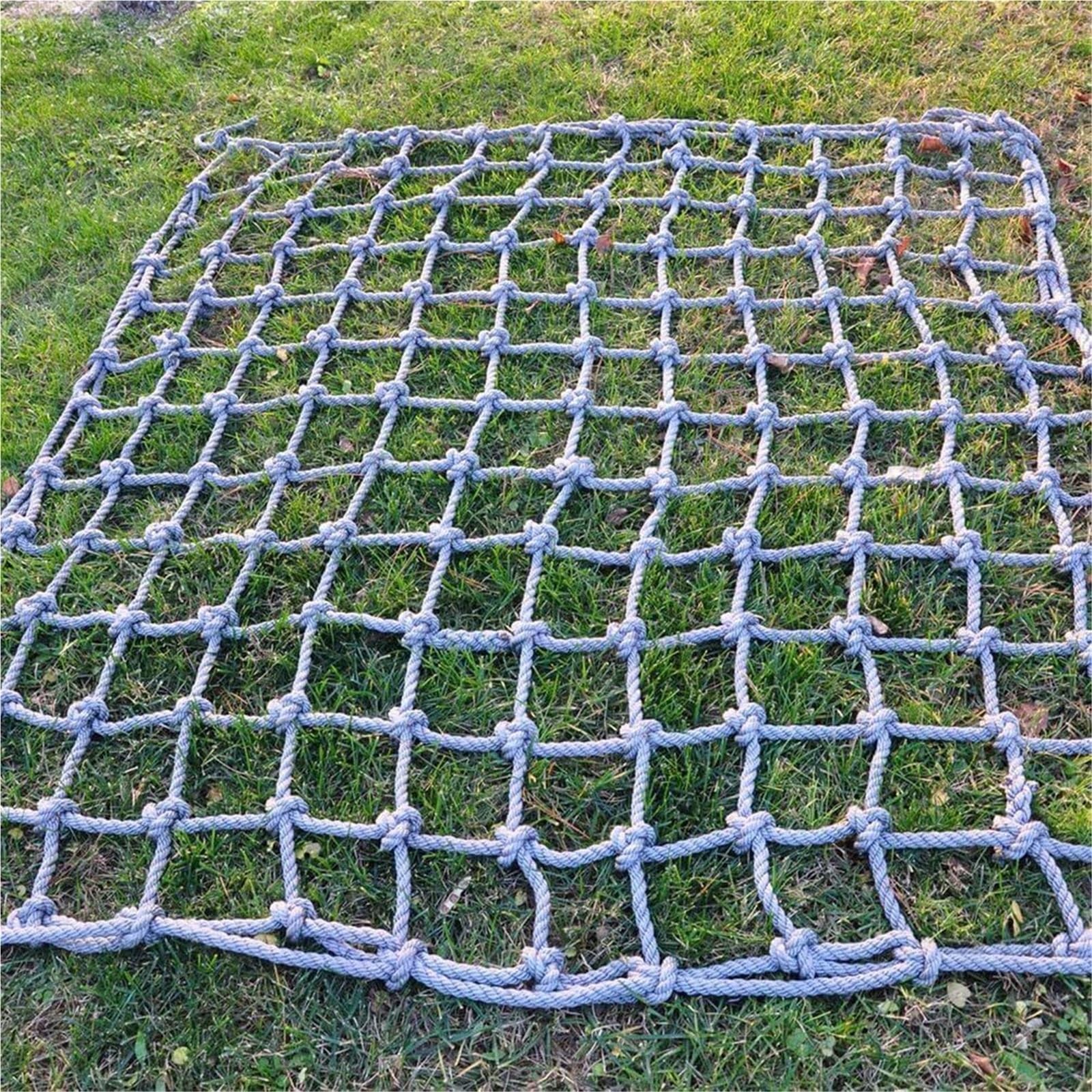 safety net Backyard Playground Safety Net Outdoor Playground Climbing Nets Kids Safety Protection Netting Rope Ladder railings(1 * 1m)
