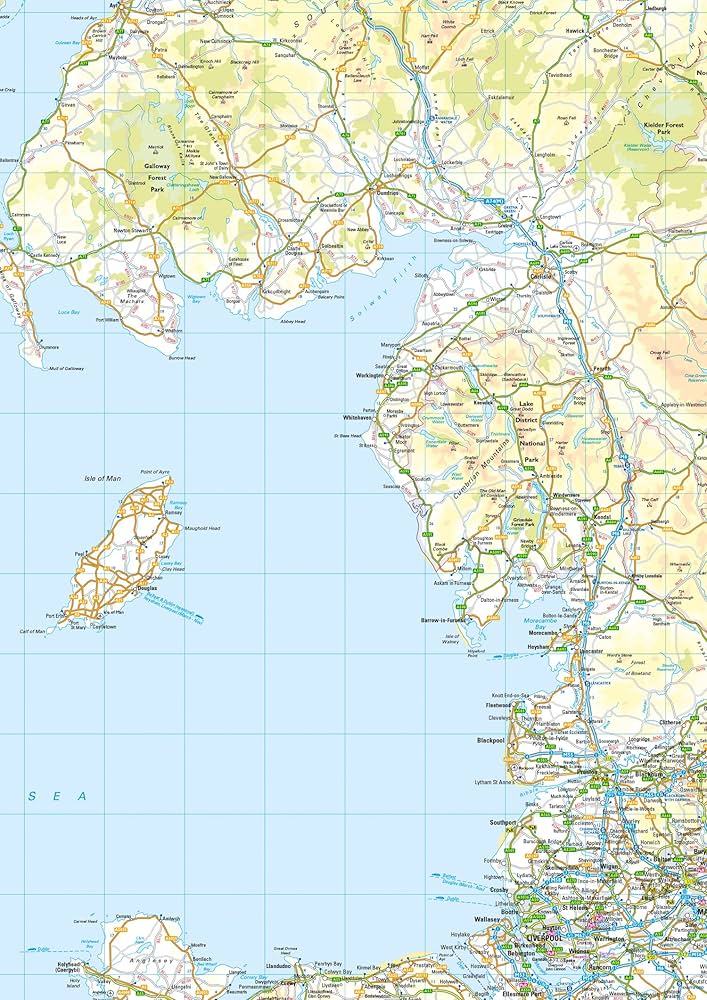 Great Britain A-Z Road Map: A-Z maps: 9780008581756: Books