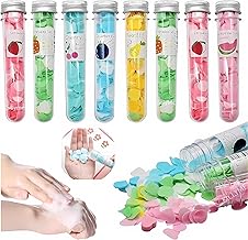 Funny Teddy Paper Soap Strips For Travel Essentials For Women Men - 2Pcs - Travel Accessories Dissolvable Soap Sheets For Hand Wash - Soap Paper Soap For Kids - Soap Sheets For Travel Soap Tube Box