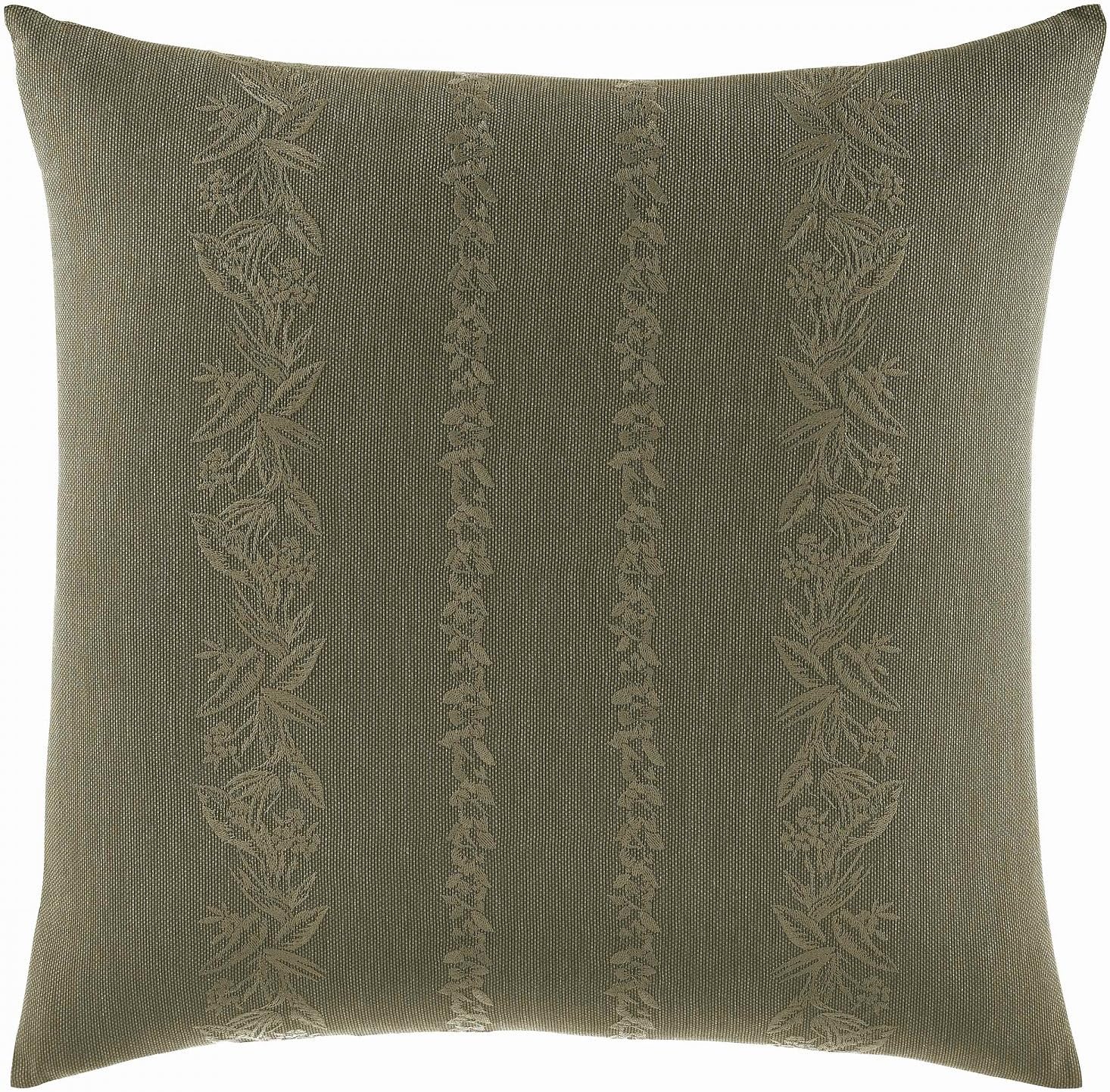 Tommy Bahama - Euro Sham, Cotton Bedding with Envelope Closure, Cozy Home Decor (Nador Dark Green)