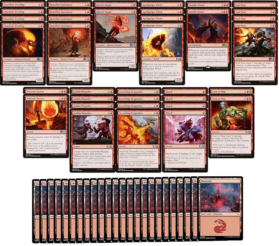 モダン バーン デッキ セット モダン バーン デッキ セット