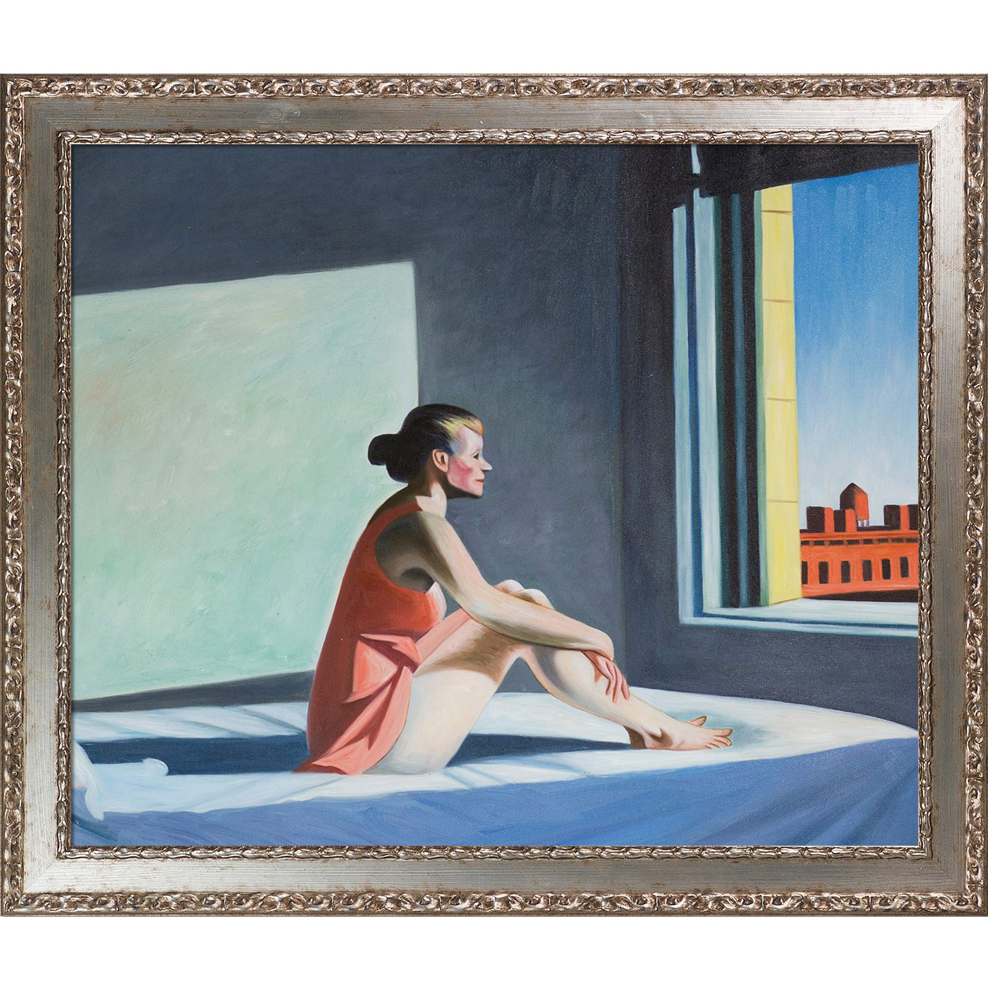 Amazon.com: overstockArt Morning Sun, 1952 by Edward Hopper Framed