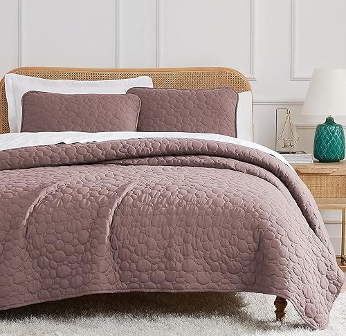 Miniatura 1 de Southshore Fine Living, Inc. Ashanti Collection - Juego de ropa de cama extragrande tamaño King, ligera, suave y ligera de 3 piezas, dos fundas a