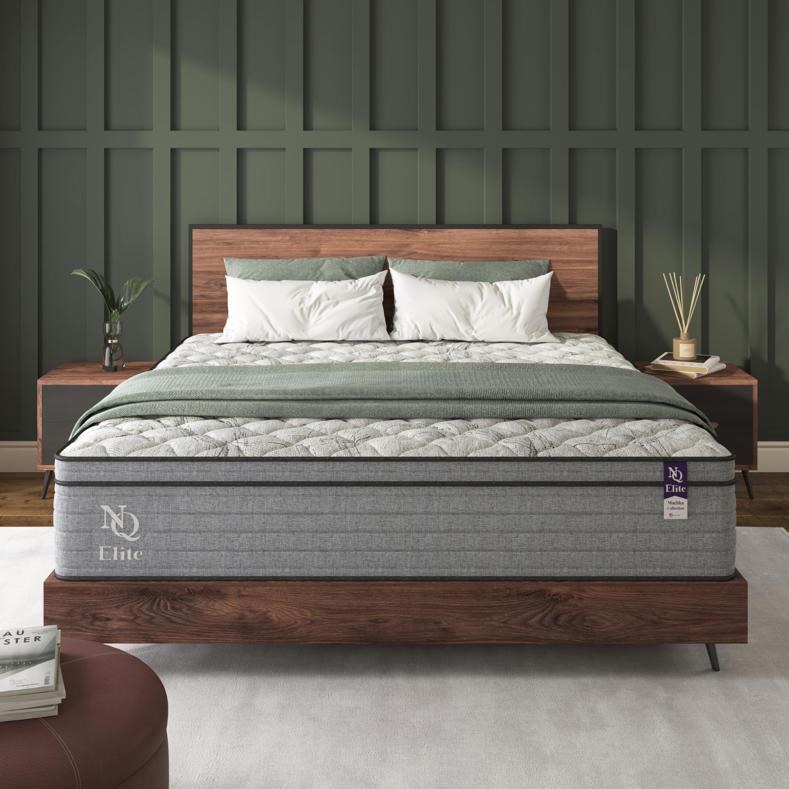 Amazon.com: NapQueen Elite Series Machka Twin Size Mattress, 10