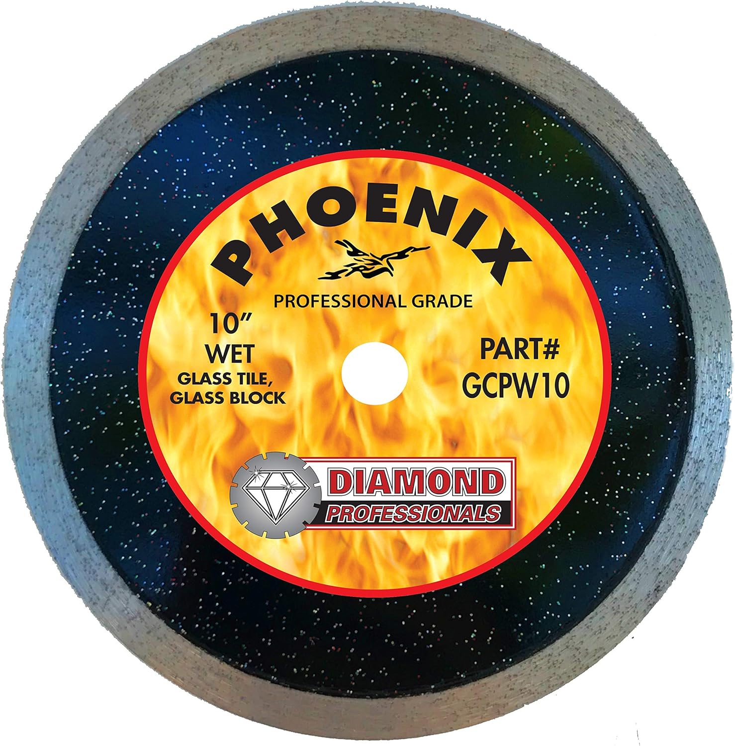 8" WET GLASS TILE BLADE (PHOENIX) GCPW08